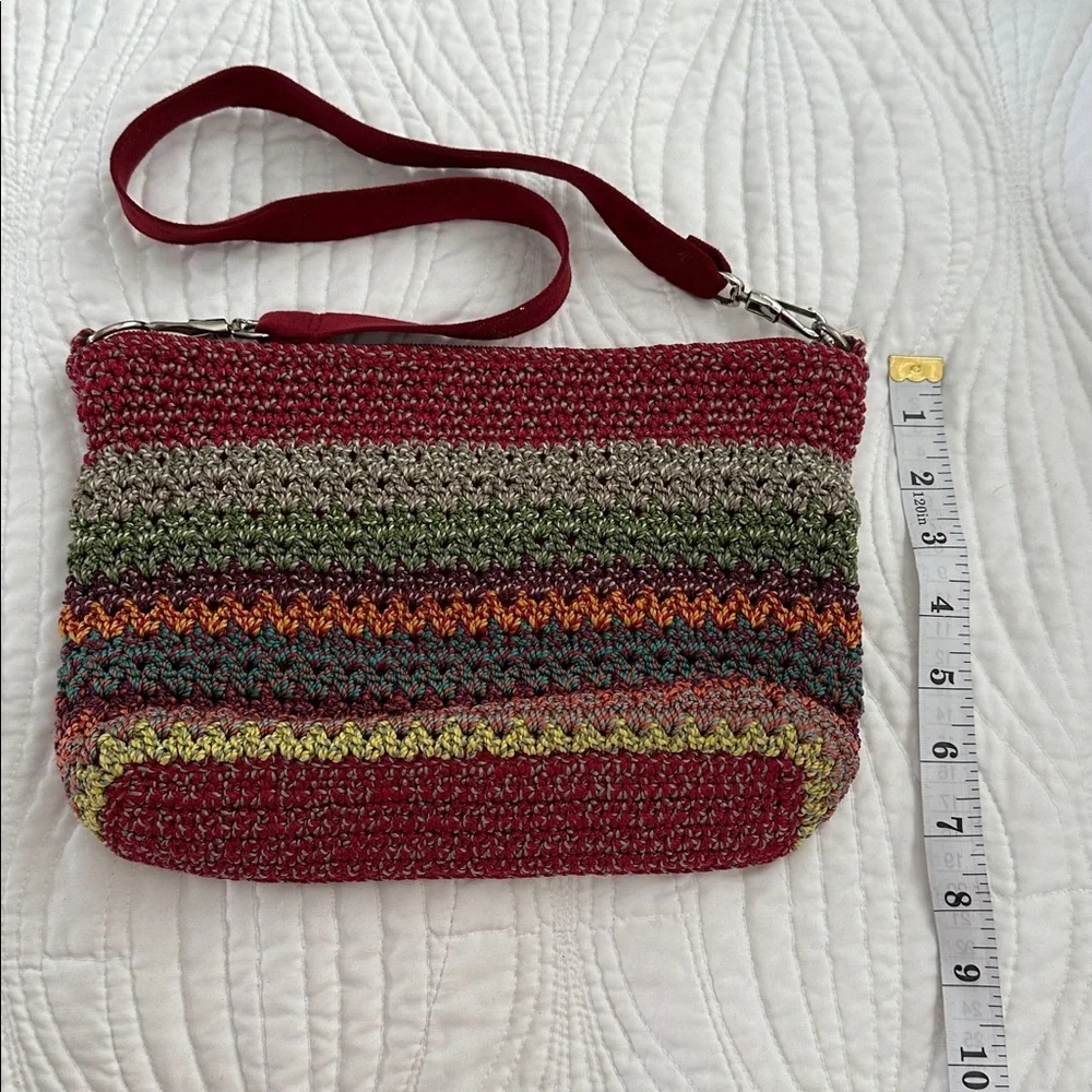 The Sak Multicolored Striped Knit Shoulder Bag - Picture 4 of 7